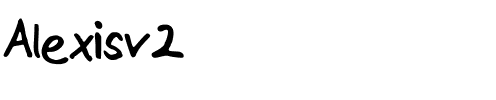 Alexisv2 Medium.ttf