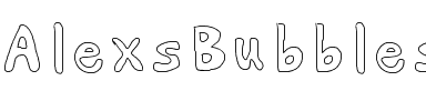 AlexsBubbles Medium.ttf