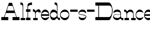 Alfredo’s Dance Regular.ttf