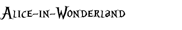 Alice in Wonderland Normal.ttf