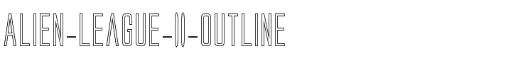 Alien League II Outline Regular.ttf