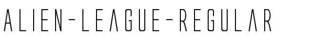 Alien League Regular.ttf