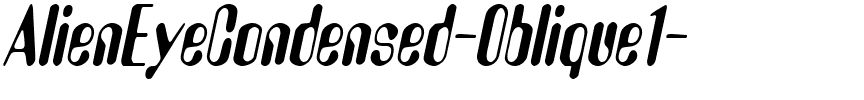 AlienEyeCondensed Oblique.ttf