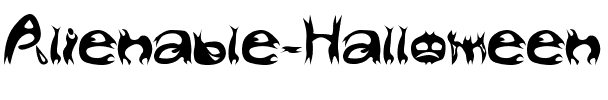 Alienable Halloween Normal.ttf