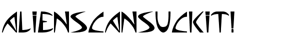 Aliens can suck it! Normal.ttf