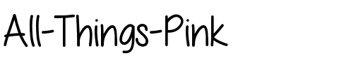 All Things Pink Medium.ttf