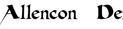 Allencon Demo Regular.ttf