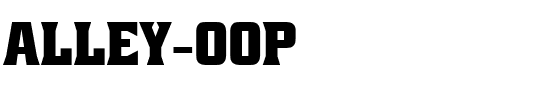 AlleyOop Regular.ttf