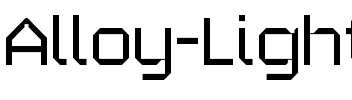 Alloy Light.ttf