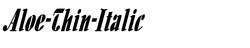 Aloe Thin Italic.ttf