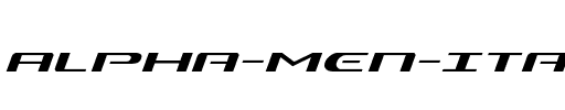 Alpha Men Italic Italic.ttf