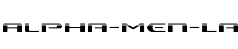Alpha Men Laser Regular.ttf