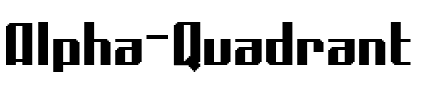 Alpha Quadrant Regular.ttf