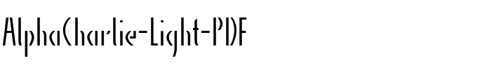 AlphaCharlie Light Regular.ttf