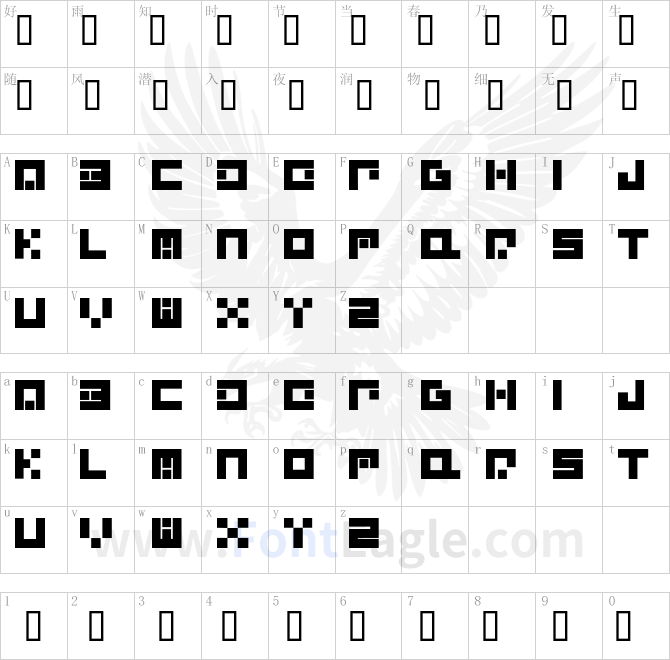 AlphaQuantumGlyphset-Regular