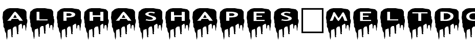 AlphaShapes meltdowns reverse Normal.ttf