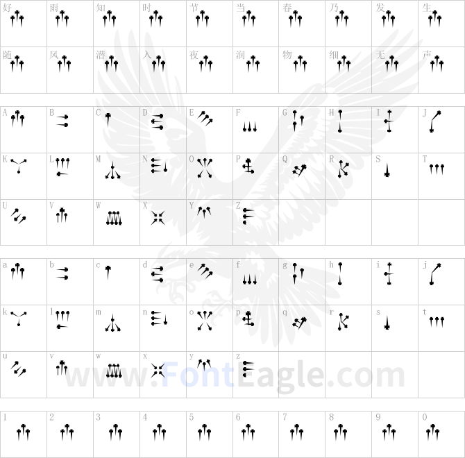 Alphabet-of-Daggers