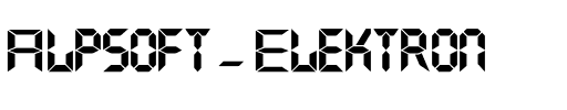 Alpsoft-Elektron Regular.ttf