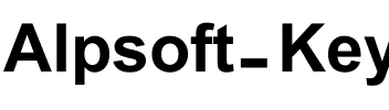 Alpsoft Key Regular.ttf