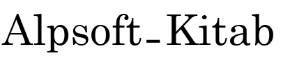 Alpsoft Kitab Regular.ttf
