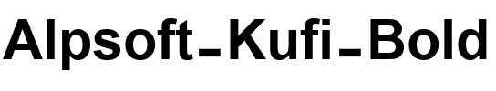 Alpsoft Kufi Bold.ttf