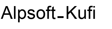 Alpsoft Kufi Regular.ttf