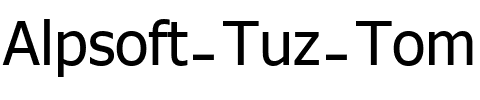 Alpsoft Tuz Tom Regular.ttf