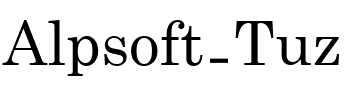 Alpsoft Tuz Regular.ttf