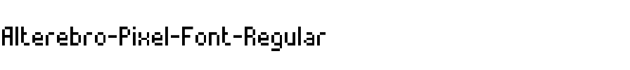 Alterebro Pixel Font Regular.ttf