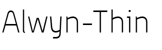 Alwyn Thin.ttf