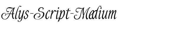 Alys Script Medium Regular.ttf