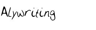 Alywriting Regular.ttf