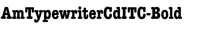 AmTypewriterCdITC Bold.ttf