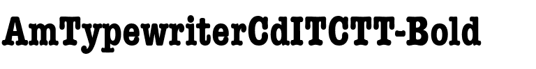 AmTypewriterCdITCTT Gras.ttf