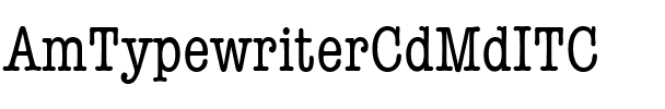 AmTypewriterCdMdITC Medium.ttf