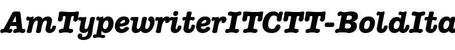 AmTypewriterITCTT Gras Italique.ttf