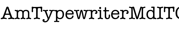 AmTypewriterMdITCTT Normal.ttf