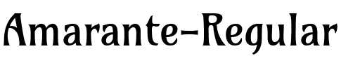 Amarante Regular.ttf