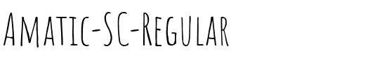 Amatic SC Regular.ttf