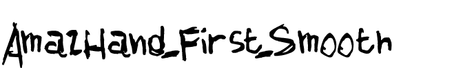 AmazHand_First_Smooth Regular.ttf