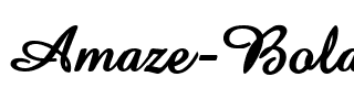Amaze Bold.ttf