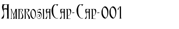 AmbrosiaCap Cap.ttf