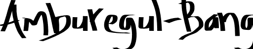 Amburegul Regular.otf