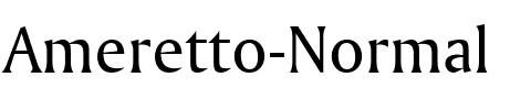 Ameretto Normal.ttf