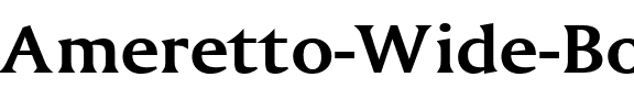Ameretto Wide Bold.ttf