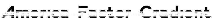 America Faster Gradient Regular.ttf