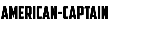 American Captain Regular.ttf