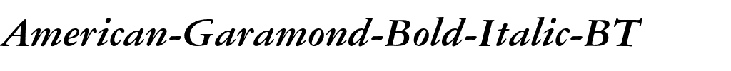 AmeriGarmnd BT Bold Italic.ttf