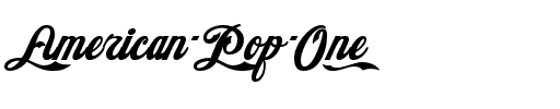 American Pop One Regular.ttf