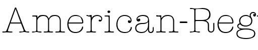 American Regular.ttf